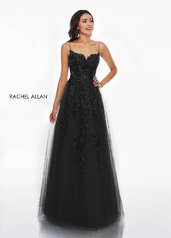 Maternity lace dress for a romantic look Rachel Allan Prom Long Dress Evening Gown