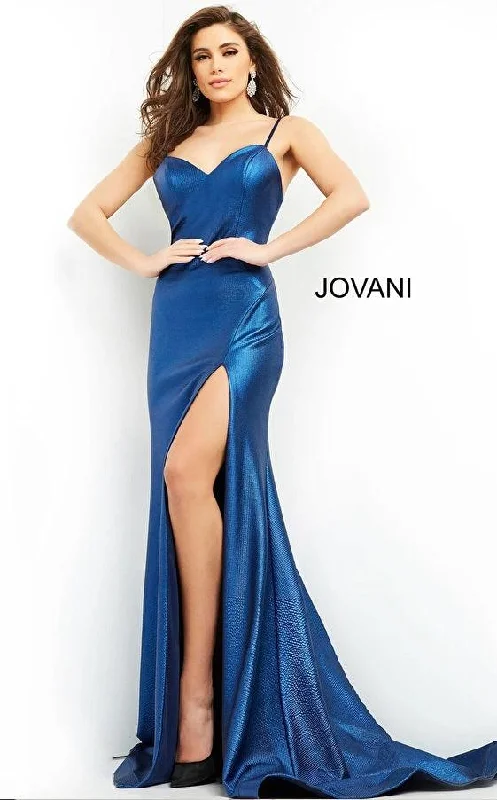 Maternity dress for a baby's first visit to the museum Jovani 06527 Spaghetti Strap Long Prom Gown Maternity dress for a baby's first visit to the museum Jovani 06527 Spaghetti Strap Long Prom Gown