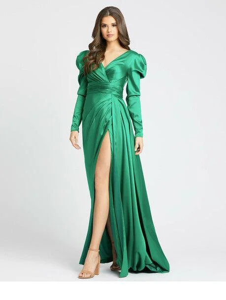 Maternity dress for a baby's first visit to the indoor garden Mac Duggal 12404 Long Sleeve Formal Evening Dress Maternity dress for a baby's first visit to the indoor garden Mac Duggal 12404 Long Sleeve Formal Evening Dress