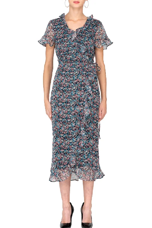 Everyday Dress with Sparkly Sequins for a Touch of Glamour​ The East Order-CECE MIDI DRESS