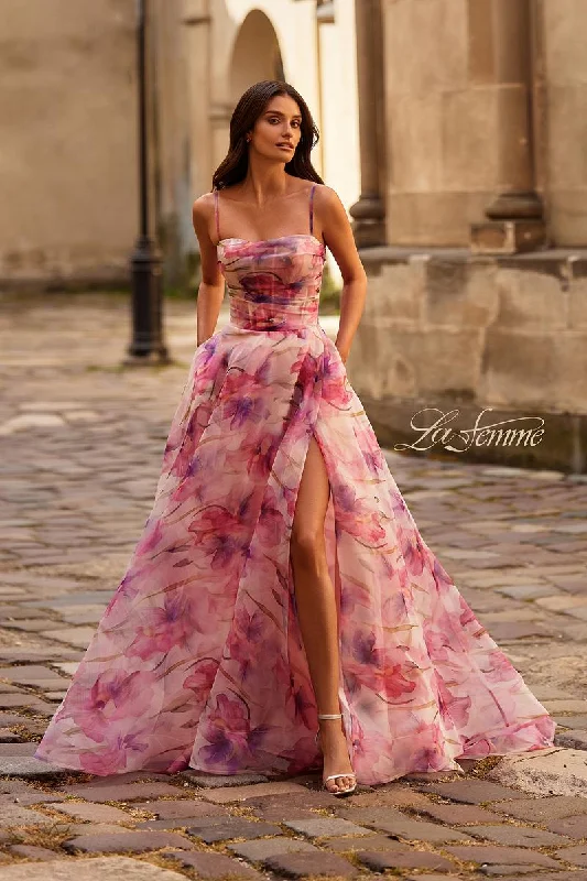 Mini dresses with cold - shoulder designs La Femme Dress 32686
