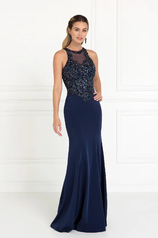 Maternity dress for a baby's baptism Long Prom Dress Evening Mermaid Gown