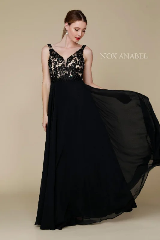 Maternity dress for a baby's first visit to the vegetable garden Long Sleeveless V Neck Prom Dress Evening Gown