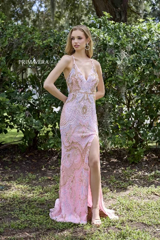 Mini dresses with bow accents for a sweet look Primavera Couture Long Dress 4311