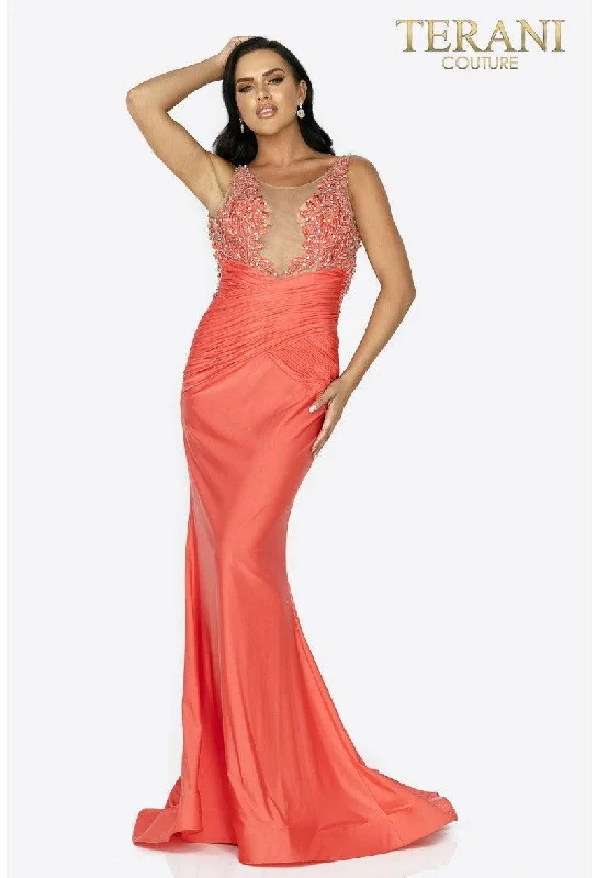 Maternity dress for a baby's first visit to the park playground Terani Couture 2011P1038 Prom Formal Long Dress Maternity dress for a baby's first visit to the park playground Terani Couture 2011P1038 Prom Formal Long Dress