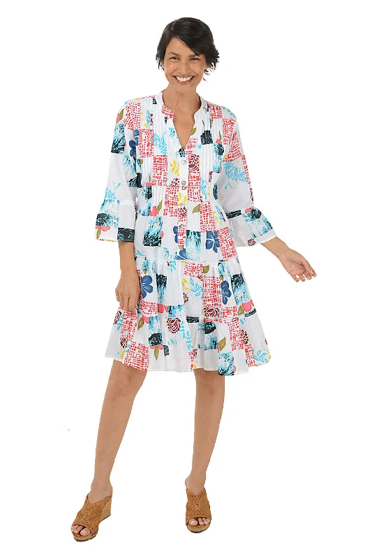 Weekend - Wear Casual Dresses for a Laid - Back Look​ Echo Pleated Tiered Dress
