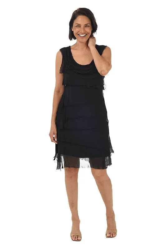 Crochet Casual Dresses for a Handmade Appeal​ Tiered Angel Dress