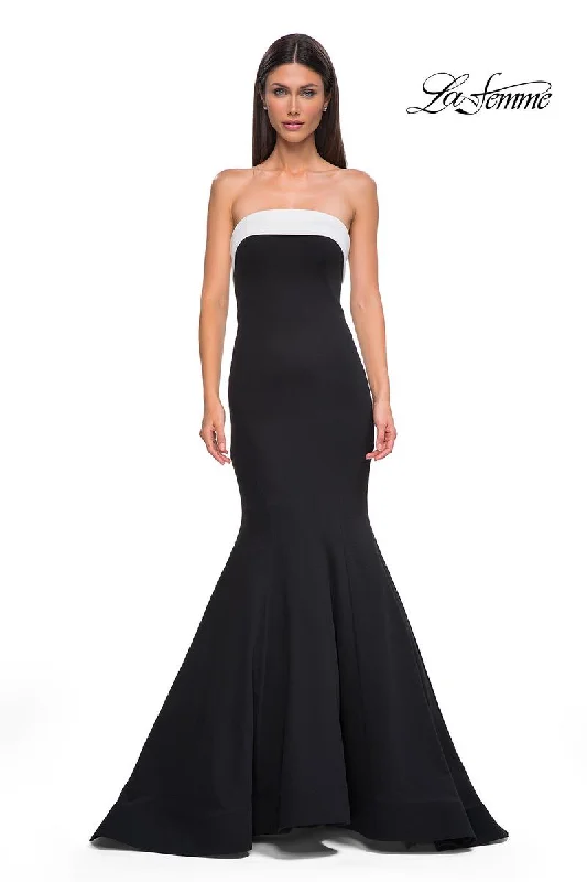 Mini dresses with side slits for a sexy appeal La Femme Dress 32914