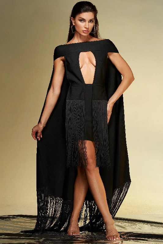 Smocked Waist Casual Dresses for Comfort​ Avah Off Shoulder Robe Dress