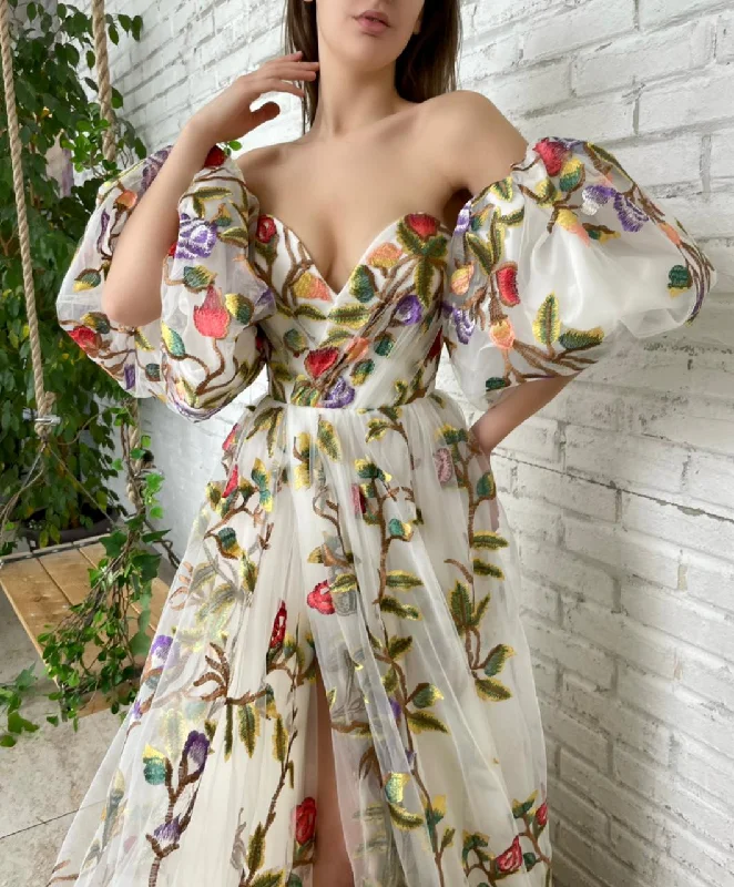 Ruffled mini dresses for a romantic touch Vineyard Garden Gown