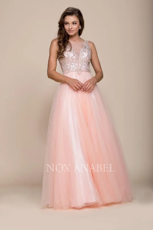 Maternity dress for a baby's first visit to the museum Long Evening Dress Formal Prom Gown Bashful Pink