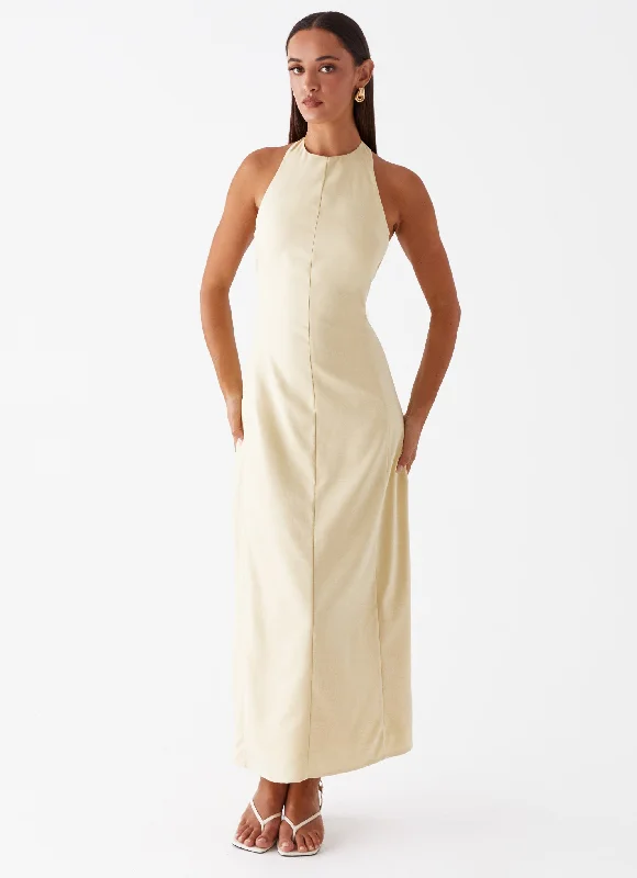  Anita Maxi Dress - Yellow