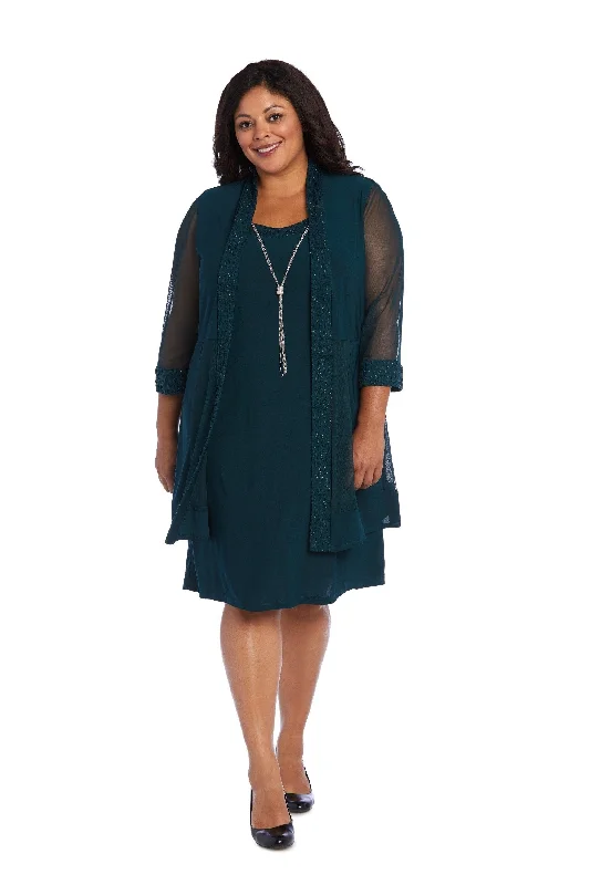 Long - train wedding dresses with a sweep train option​ Wedding guest dresses with abstract prints and long trains R&M Richards 5394W Short Plus Size Formal Dress Jacket
