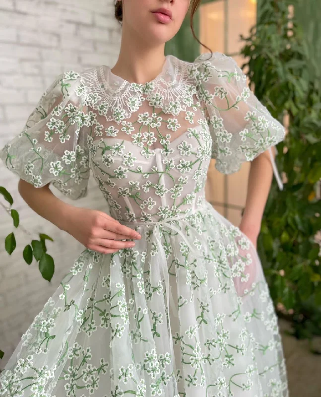 Satin mini dresses for a luxurious feel Lily of the Valley Dress