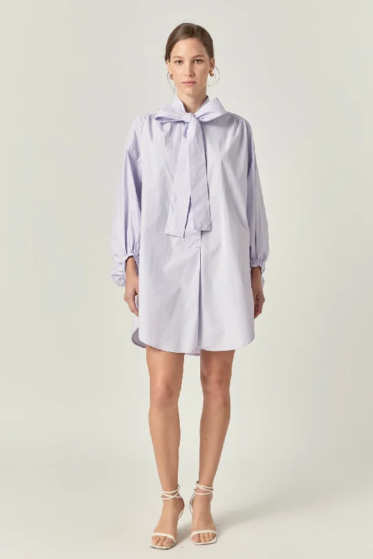 Fall - Style Casual Dresses with Earthy Tones​ Billow Belted Mini Dress