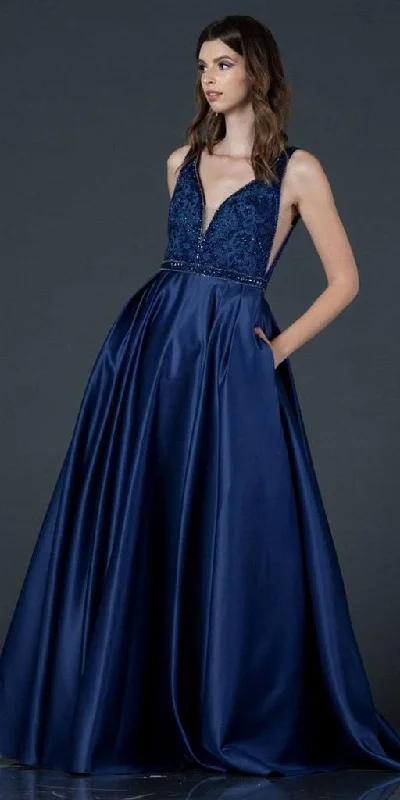 Maternity dress for a baby's first bus ride Long Sleeveless Formal Evening Prom Beaded Dress