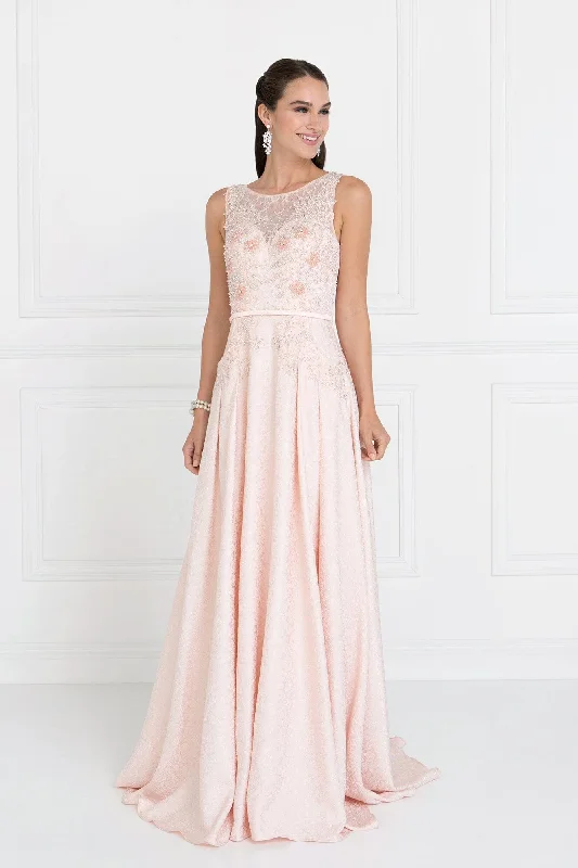 Maternity dress for a fall harvest festival Long Sleeveless Formal Dress Evening Gown