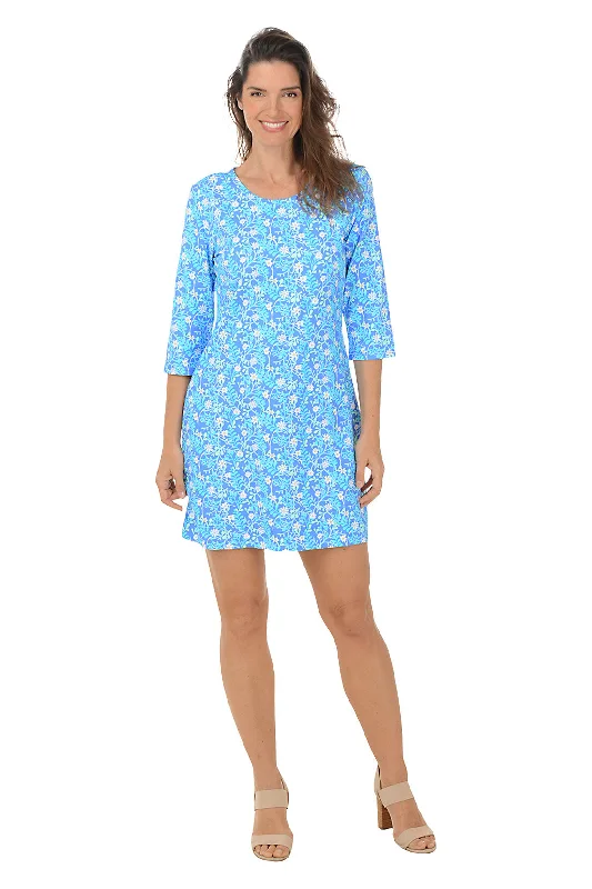 Pocket - Equipped Casual Dresses for Practicality​ Spring Garden UPF50+ Travel Dress