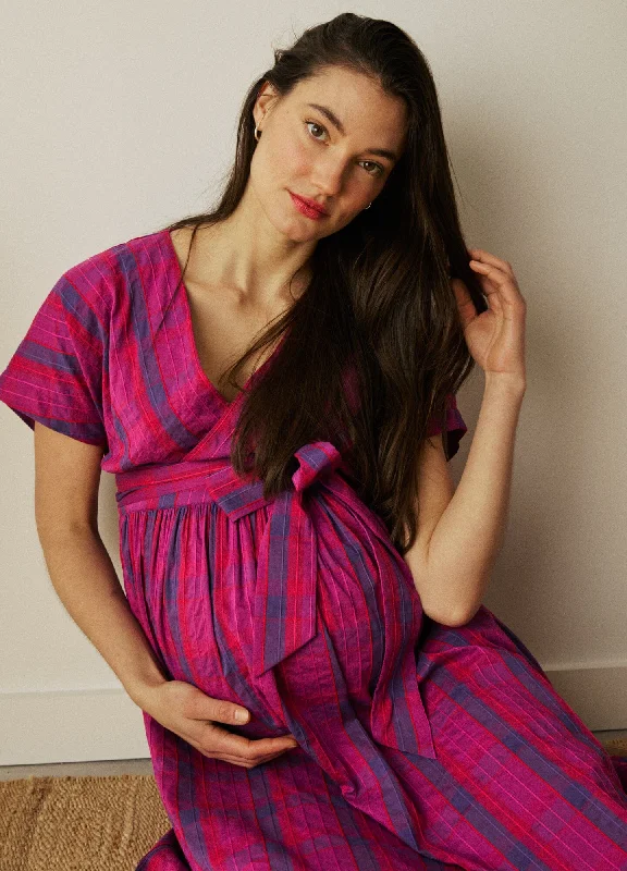 Maternity dress for a spring flower show The Carolina Dress