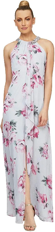 Maternity dress for a baby's first visit to the amusement park SL Fashions 9171583 Formal Long Dress