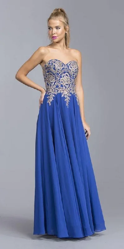 Maternity dress for a spring flower show Long Formal Strapless Evening Prom Dress