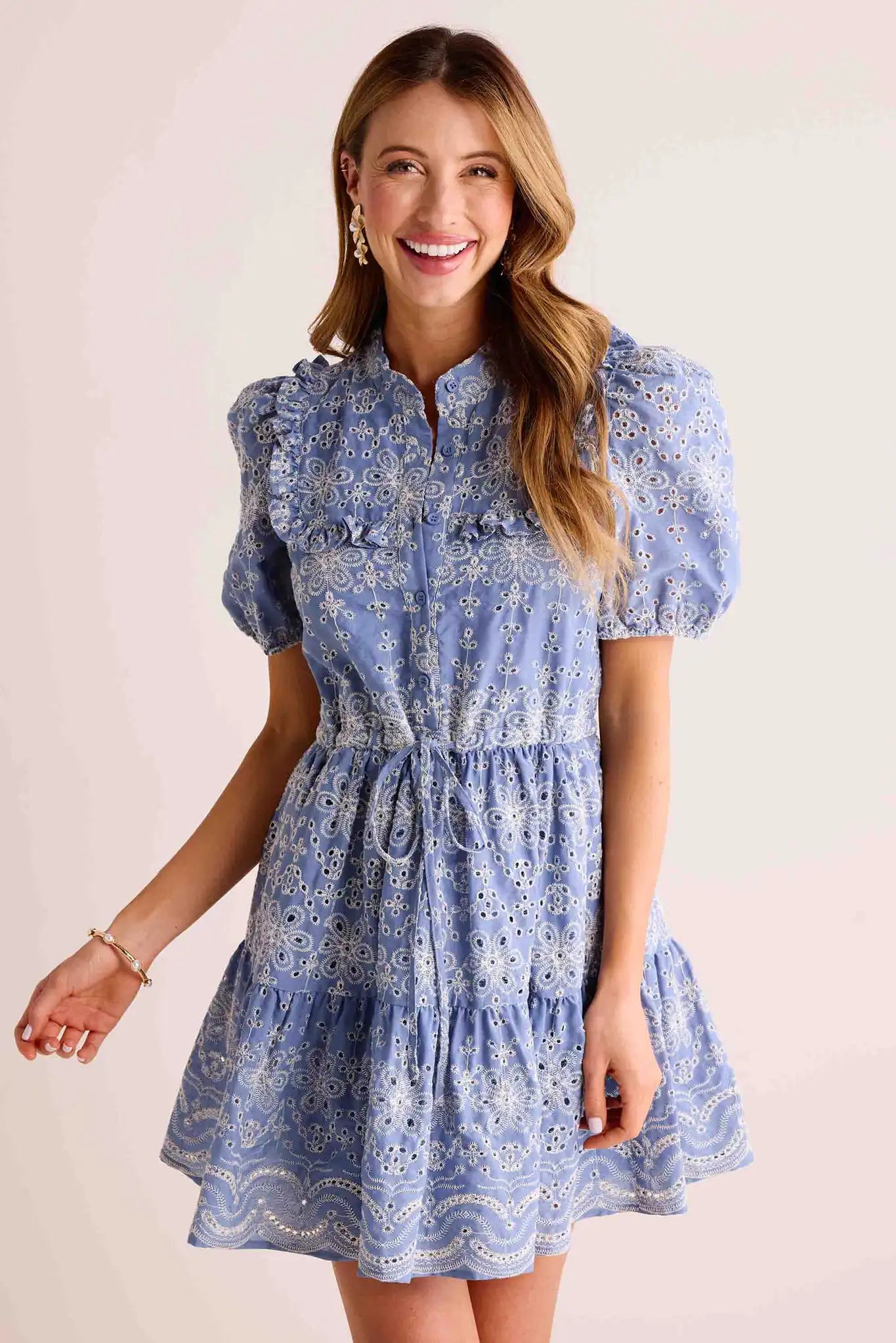 Floral print mini dresses for summer parties Marcella Dress