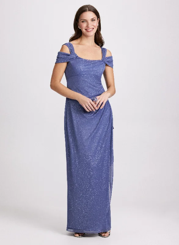 Mini dresses with beaded embellishments for a fancy event Glitter Cold Shoulder Dress Mini dresses with beaded embellishments for a fancy event Glitter Cold Shoulder Dress