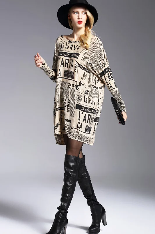  Long Sleeve Sweater Dress
