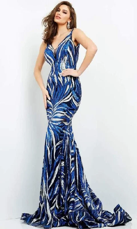 Maternity dress for a dinner date with partner Jovani 06153 Prom Long Formal Mermaid Gown