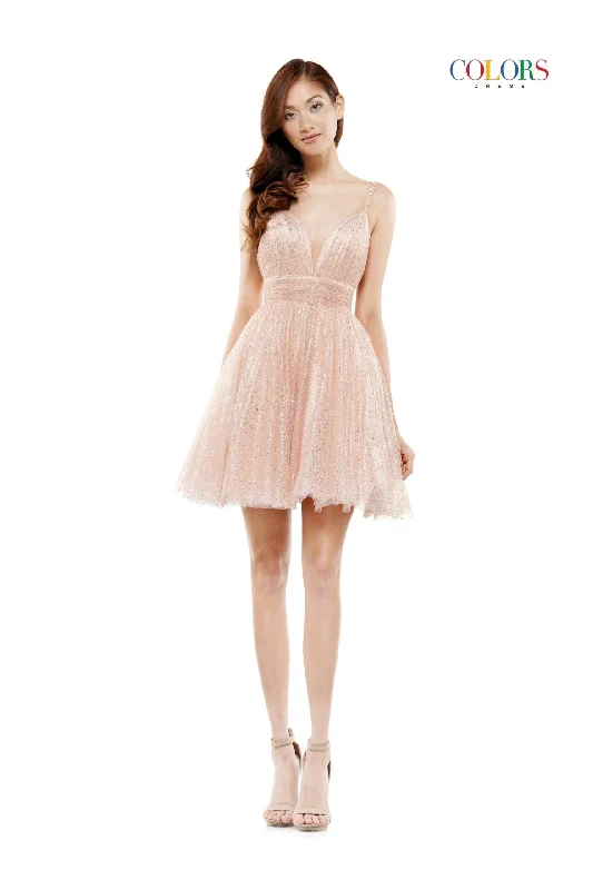 Maternity dress for a baby's first visit to the orchard Colors 2412 Colors Prom Short Spaghetti Strap Mesh Dress Maternity dress for a baby's first visit to the orchard Colors 2412 Colors Prom Short Spaghetti Strap Mesh Dress