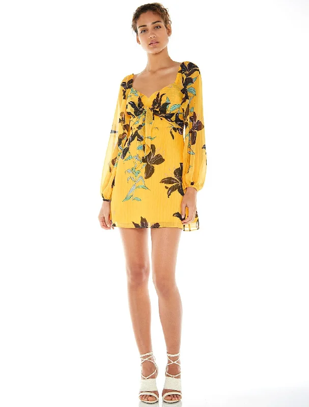  TALULAH-DAYLILY MINI DRESS