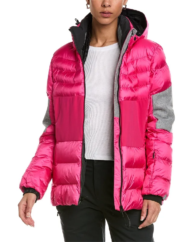 Shearling - lined women's leather coats for ultimate warmth and luxuryCAPRANEA Ela Wool-Blend Jacket