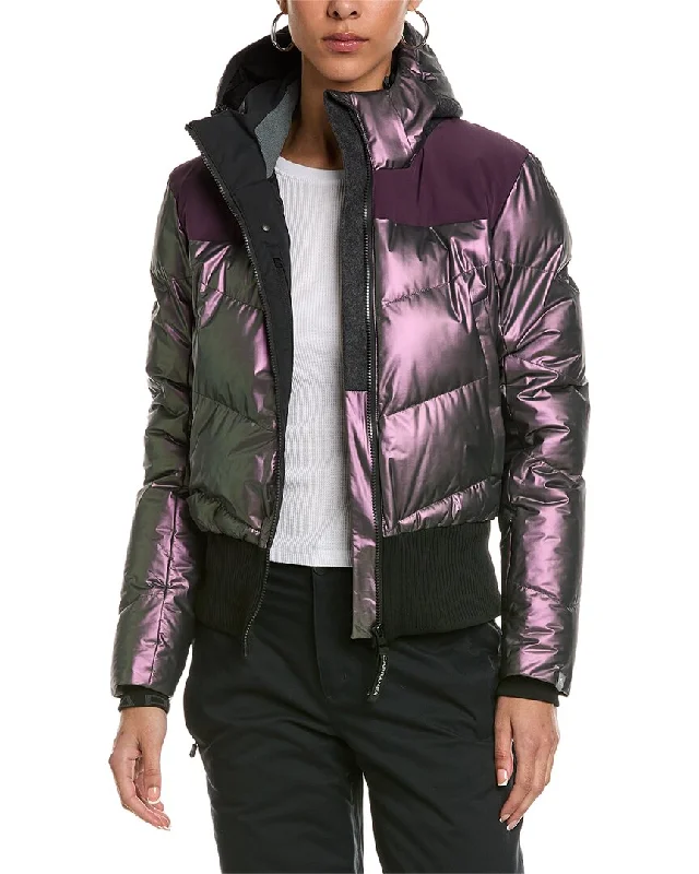 Oversized women's wool coats in a monochromatic look for a trendy outfitCAPRANEA Starlex Wool-Blend Jacket