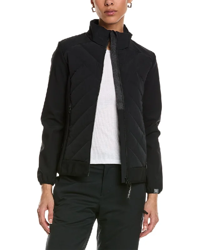 Women's waterproof parka coats with multiple pockets for practicalityCAPRANEA Veletta Wool-Blend Jacket