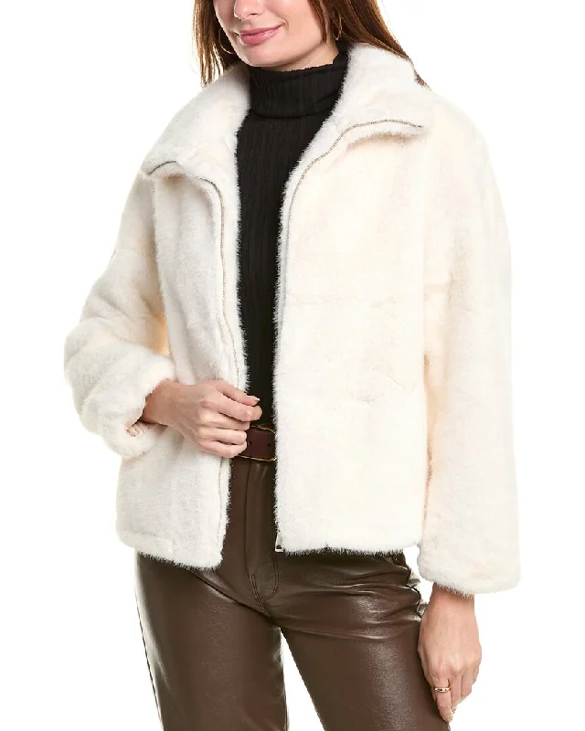 Women's waterproof parka coats with multiple pockets for practicalityLa Fiorentina Zipper Jacket
