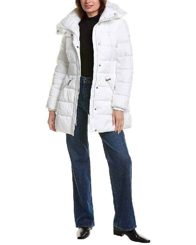 Women's faux fur coats in bright colors for a bold fashion statementLaundry by Shelli Segal Jacket