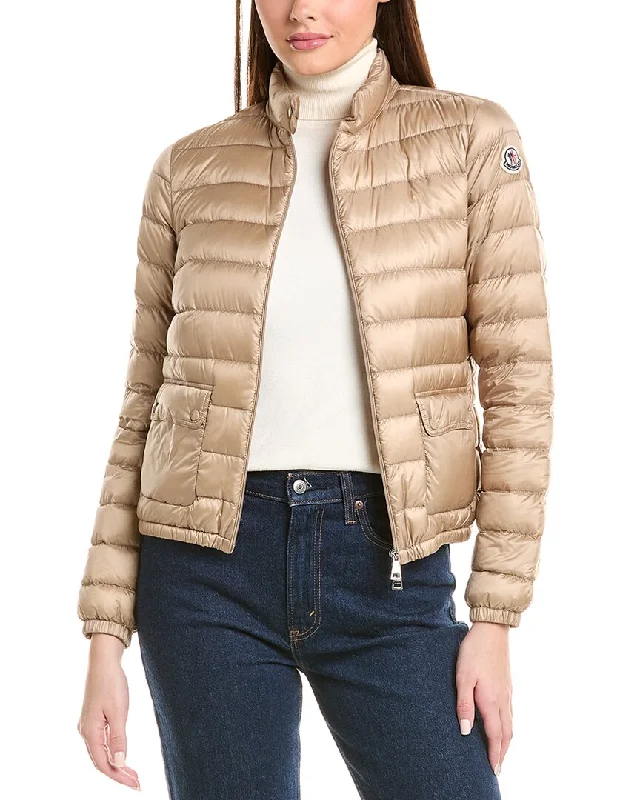 Embroidered women's cotton coats in a bohemian pattern for a unique designMoncler Lans Jacket