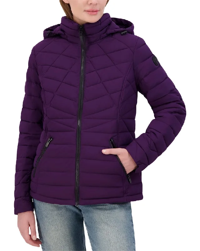 Women's pea coats with brass buttons for a nautical - inspired styleNautica Short Stretch Jacket
