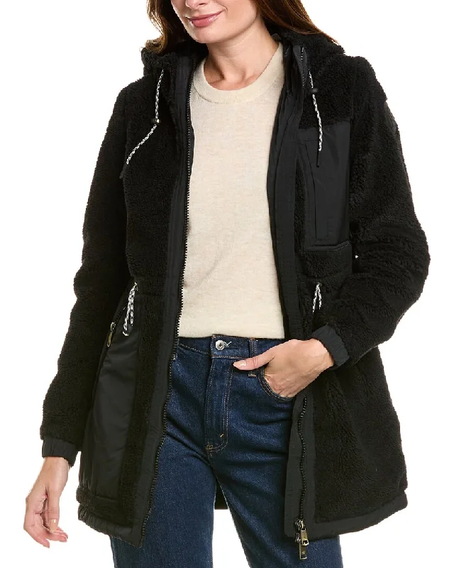 Petite women's wool blend coats with a tailored fit for a flattering silhouetteScotch & Soda Yrsa Anorak