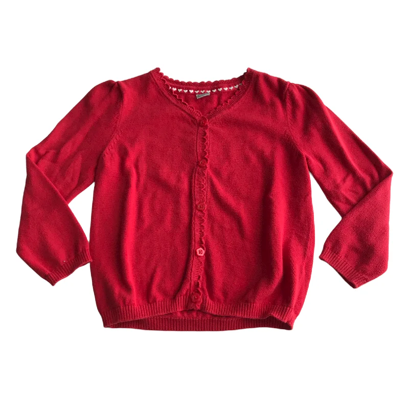 organic cotton women cardigan for an eco - friendly choiceRed School Scalloped Cardigan organic cotton women cardigan for an eco - friendly choiceRed School Scalloped Cardigan