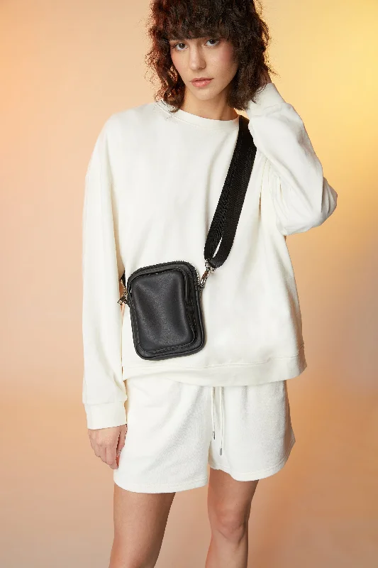 cashmere blend women cardigan for a luxurious feelCROSSBODY POUCH