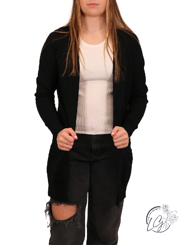 oversized women cardigan for a trendy and cozy lookForever Young Long Cardigan