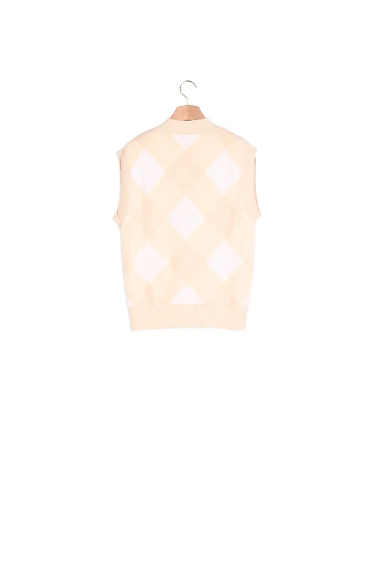 floral print women cardigan for a feminine touchPull sans manches jacquard