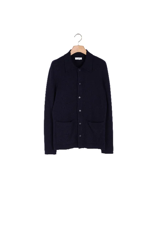 open front women cardigan for easy stylingCardigan à col polo