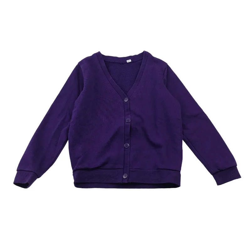 sequin embellished women cardigan for special occasionsPurple School Jersey Cardigan sequin embellished women cardigan for special occasionsPurple School Jersey Cardigan