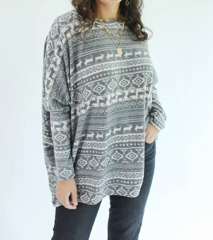 Boat Neck Women's Merino Wool Sweaters in Neutral ShadesComfort This Season Sweater In Charcoal