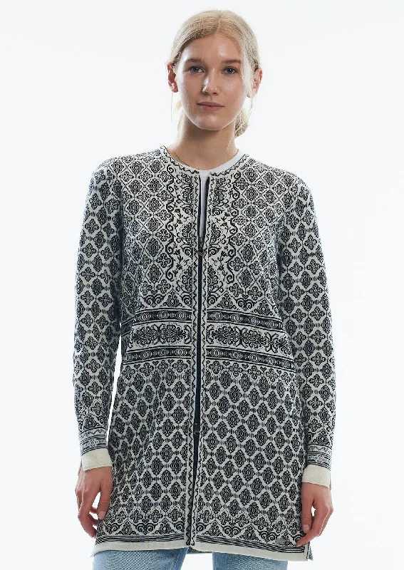 Plus Size Women's Oversized Chunky Knit SweatersDale of Norway - Ingeborg Women's Jacket - Black