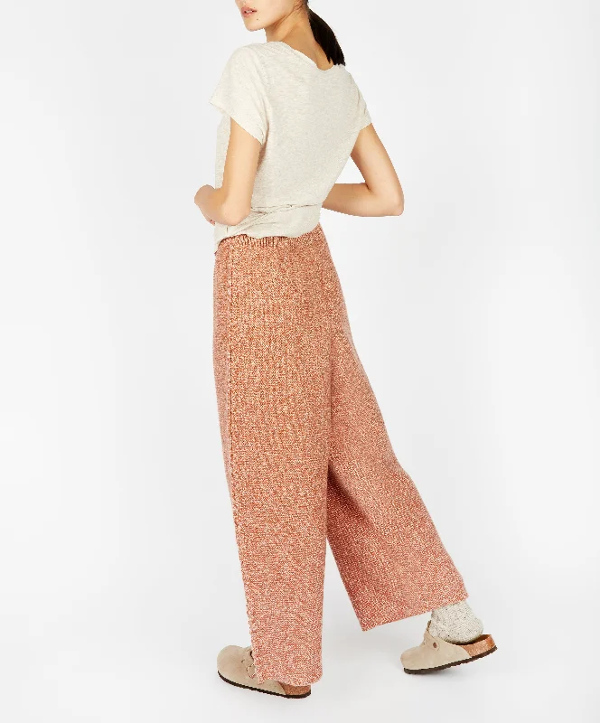 Plus Size Women's Sequined Sweaters for Special OccasionsIrish - Kestrel Cropped Trousers - Cedar Marl