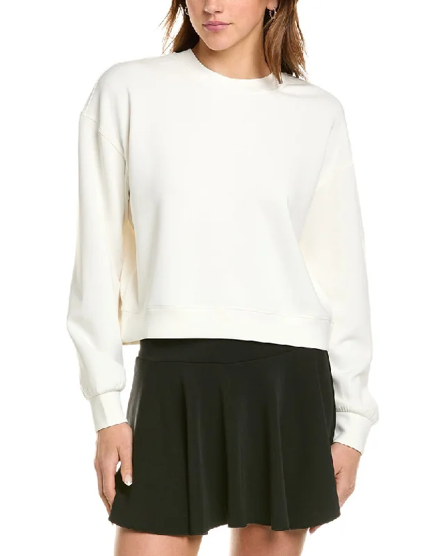 Cropped Women's Angora Blend Sweaters for a Trendy LookSocialite Air Pullover