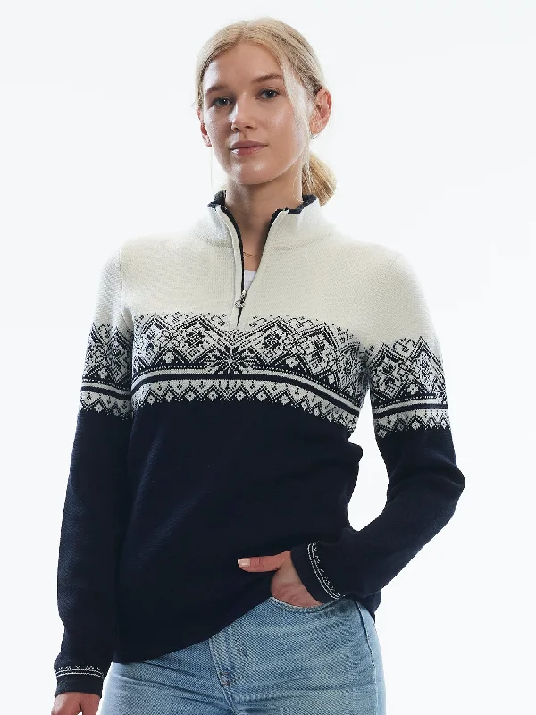 Plus Size Women's Oversized Chunky Knit SweatersDale of Norway - Moritz Women's Sweater - Black